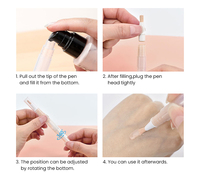 Bolígrafo de 3 ml con tubo giratorio para eliminar el deslustre de joyas de oro y plata