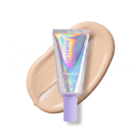 Crème solaire minérale teintée SPF 50 à l'oxyde de zinc naturel, marque privée
