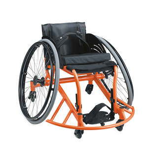 Sedia a Rotelle da Basket Leggera Manuale di Alta Qualità Ecologica Economica in Alluminio per Disabili - Product Image 1