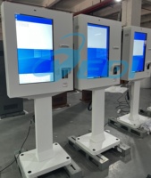 Kiosque de commande en libre-service LCD extérieur 32 pouces pour restaurant, affichage numérique, écran tactile, scanner QR, SDK, Intel Core I5, imprimante de reçus