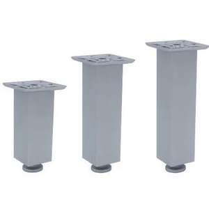 Modern Design Grey <b>Square</b> Furniture Legs 150mm for <b>Kitchen</b> <b>Tables</b> Cabinets Hotels and Outdoor Use - Product Image 1