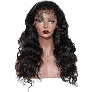 Pronto per la spedizione vergine brasiliano onda del corpo 13x4 parrucca piena di pizzo colorato Highlight <span class=keywords><strong>capelli</strong></span> del bambino 18 pollici stirato Jerry ricciolo stile - Product Image 1