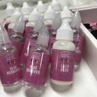 Kit de colle pour perruque transparente imperméable avec adhésif et dissolvant, et spray anti-adhérent résistant – Produit de beauté et de soins personnels