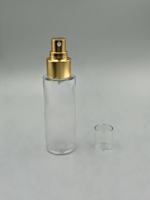 20 Pompe de pulvérisation double en aluminium anodisé demi-bouchon couleur personnalisée pour bouteille