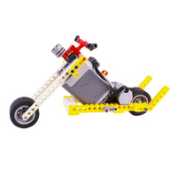 Nouveau Kit de Programmation Robotique K002 Jaune en Plastique ABS Compatible pour Enfants, 40 Pièces, Animaux et Nature, Jouets Éducatifs à Assembler
