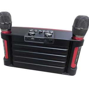 Ys201 gia đình ngoài trời KTV Stereo âm thanh lớn 20watt loa đặt kép BT loa với 2 micro không dây - Product Image 5