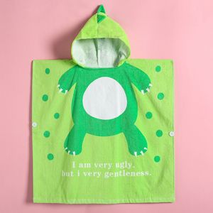 <span class=keywords><strong>Peignoir</strong></span> de bain pour bébé à séchage rapide avec imprimé <span class=keywords><strong>dinosaure</strong></span>, cape en coton pour enfants, serviettes de bain à capuche unisexes - Product Image 5
