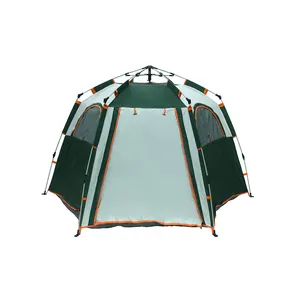 Voll automatisches schnell öffnendes Zelt zusammen klappbar Abnehmbare Regen fliege Einfache Einrichtung Leichtes Outdoor-Zelt für Camping, Wandern, Reisen