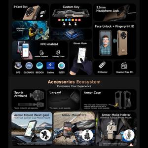 ขายส่ง <span class=keywords><strong>Ulefone</strong></span> <span class=keywords><strong>Armor</strong></span> X16 Pro, 8GB+256GB, กล้องมองกลางคืน, โทรศัพท์มือถือที่ทนทานมาตรฐาน IP68/IP69K, หน้าจอ 6.56 นิ้ว ระบบ Android 15 - Product Image 5