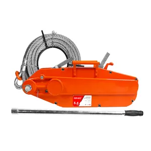 TOYO-INTL High Quality 5.4t 20m wire rope winch Pulling and lifting machine Machine Tirfor