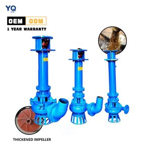 High Wear-Resistant Large Flow Sewage <b>Pump</b> Riversand <b>Suction</b> Vertical Mud <b>Pump</b> Submersible Slurry <b>Pump</b> for River Water - Product Image 4
