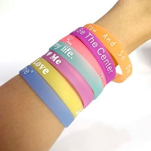 Jesus Silicone Promotional Religious Rubber <b>Bracelets</b> With Printed Design Can Customized Luminous Wristband - Product Image 5
