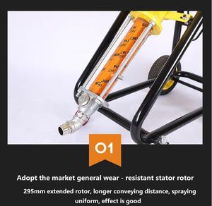 Máquina Automática de Pulverización de Cemento y Yeso de Alta Eficiencia, Accionada por Motor, para Masilla de Pared, Espuma Aislante y <span class=keywords><strong>Mortero</strong></span> - Product Image 3