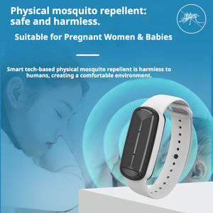 Anti-moustique électronique pour adultes et enfants, bracelet anti-moustique ultrasonique d'extérieur, bracelet intelligent anti-moustique - Product Image 6