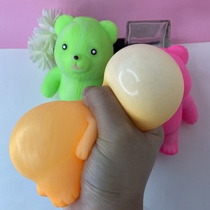 Oso de Peluche Antiestrés de 10 Pulgadas, Relleno de Algodón PP, Novedad de Moda con Patente Registrada, para Niñas y Niños - Product Image 4