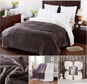 Lujo acogedor esponjoso Bedsure Bliss calidez gruesa doble capa Nap Sherpa felpa manta Plain <span class=keywords><strong>Leece</strong></span> todas las estaciones al por mayor - Product Image 3