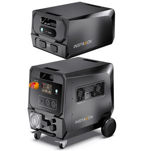 Générateur solaire INSTABOX 5000W UPS extensible à 50kWh centrale électrique portable à double tension avec panneaux solaires - Product Image 2