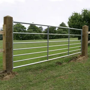 Tubo de aço galvanizado Austrália para animais gado ovelhas portão de metal para fazenda (fabricante)