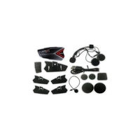 Intercom pour casque de moto à vente chaude, BT 5.0, étanche avec micro, système d'intercom sans fil 30 heures pour moto ou vélo