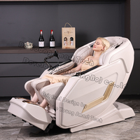 Fauteuil de massage électrique intelligent AI chauffant de luxe, haute qualité, dernier design d'usine, pour le corps entier 4D 6D