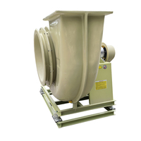 Ventilateur centrifuge anti-corrosion entièrement en PRV avec roue en PRV résistante à l'usure et pieds amortisseurs – Souffleur industriel
