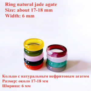 Natural <strong>Stone</strong> Joint Rings Hot Sale Trendy <strong>Claw</strong> <strong>Setting</strong> Green Aventurine Turquoise Topaz Jade Gift &amp; Wedding Rings - Product Image 2
