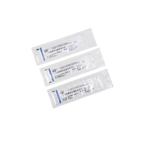 Lames chirurgicales stériles jetables Yuanlikang Medical, n° 11 lames chirurgicales en acier au carbone pour chirurgie esthétique, 100 pièces/boîte - Product Image 3