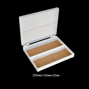 1 2 5 10 12 25 50 100 buah kotak penyimpanan mikroskop geser - Product Image 4