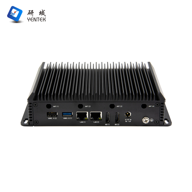 ARM Industrial Computer Rockchip RK3588 DDR4 8G EMMC 64G Dual LAN Dual COM Fanless Mini Pc Industrial Embedded Mini Computer