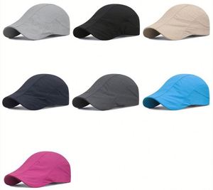 Mesh Hole Flat Summer Breathable Newsboy Hats <b>Beret</b> Cap Cabbie Driving Full Head Wrap Hat Promotion Gift - Product Image 4