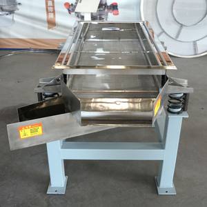 Farine Sizer tozu lineer titreşimli elek yüksek kalite Pigment düz titreşim elek Vibro filtre ayırma makinesi - Product Image 6