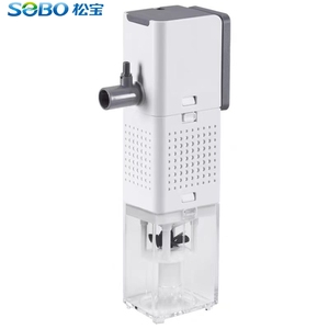 Filtro de Acuario Ecológico de Plástico SOBO con Bomba de Circulación Integrada, Ahorro de Energía, Funcionamiento Silencioso para Acuarios Pequeños, SUNSUN - Product Image 1
