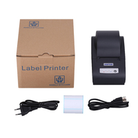 Impresora de Etiquetas de Códigos de Barras Térmica de Escritorio Mini HSPOS de 2 Pulgadas, Papel de 58 mm, 203 dpi, Compatible con POS, Android/iOS, Windows/Linux