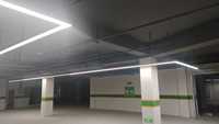 Grosir Pabrik 100mm * 60mm lampu Batten Linear sambungan tak terbatas ultra-panjang untuk proyek konstruksi baru garasi tempat parkir