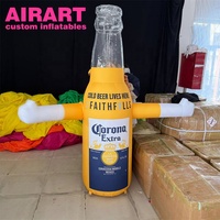 Danseur de bouteille gonflable pour la promotion d'activités de festival de la bière, de magasins et d'entreprises