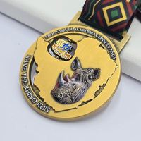 Médaille de compétition OEM durable en alliage de zinc, gravée, découpée, avec logo personnalisé, effet pailleté, émail, pour la danse