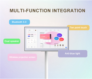 24 Inch Draagbare 4K Hd Smart Interactieve Touch Draadloze Mobiele Oplaadbare Lcd Android Voor Lift Wayfinding Onderwijs - Product Image 3