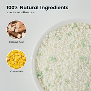 Lettiera per Gatti Premium Naturale a Base Vegetale Biodegradabile a Bassa Polvere in Cassava, Agglomerante Rapido per Gatti Sensibili - Product Image 5