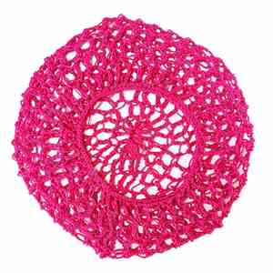 Diademas de malla de rayón para mujer y niña, accesorios gruesos para cabello corto o largo, cubiertas para dormir, adornos de ganchillo, regalo - Product Image 4