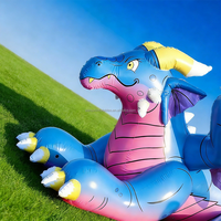 Modèle de dragon gonflable en PVC personnalisé Wanjun, nouveau produit très vendu, en vente