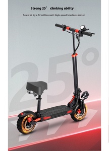 Scooter Plegable Best Plants de 48V y 1200W con Motor sin Escobillas, Asiento Portátil, Marco de Aluminio de Dos Ruedas, Disco de 150 kg - Product Image 6