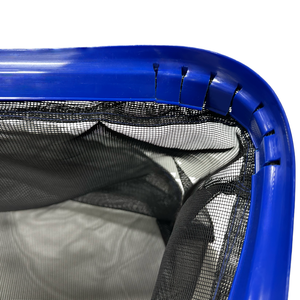 उच्च गुणवत्ता वाले स्विमिंग पूल सामान पूल लीफ रैक एल्यूमीनियम फ्रेम और गहरी टिकाऊ नायलॉन नेट - Product Image 1