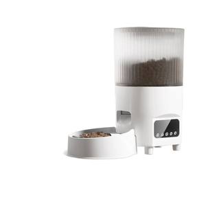 Distributeur automatique de nourriture pour animaux de compagnie intelligent 3L transparent avec rappel par application et bol amovible - Product Image 4