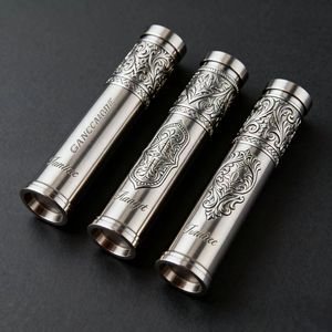 Servicio de Mecanizado CNC de Fábrica, Diseño Personalizado, Cajas de Cigarros de Aleación Personalizadas, Estuche para Cigarros, Tubos Metálicos Individuales para Cigarros - Product Image 4