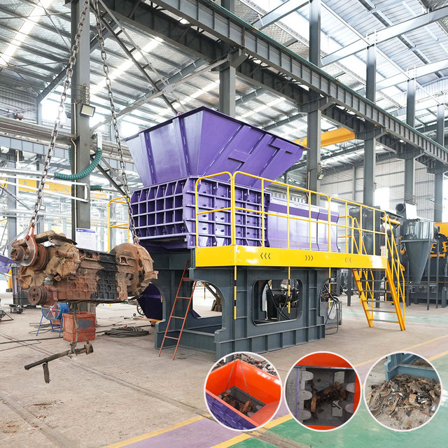 Heavy Duty Hydraulic Cast Iron Crusher Scrap Cast Iron Block Hammer Crushing Machine for Metal Recycling Plant