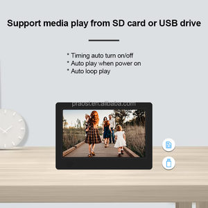 Pros HD Ips 7-Inch Khung Ảnh Kỹ Thuật Số Với Video Phát Lại Và Chức Năng Wifi Âm Nhạc Vòng Lặp Điện Tử Tường Khung Và Video Máy Nghe Nhạc - Product Image 5