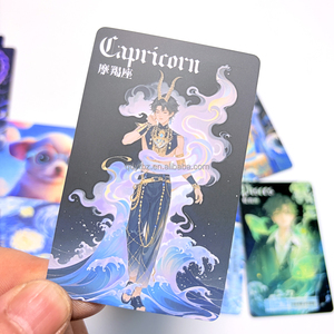 Tarjetas de Felicitación Holográficas con Papel Recubierto Grueso, Laminado, Personalizadas con <span class=keywords><strong>Anime</strong></span>, con Relieve, para Uso Comercial - Product Image 5