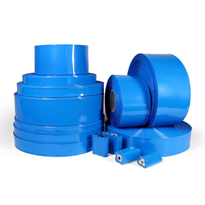 Tubo Termocontraíble de PVC Azul de 0.1 mm de Espesor, 50 mm de Ancho, Aislante, Ignífugo, Funda para Baterías, para Materiales de Aislamiento - Product Image 1
