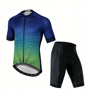 Vêtements de cyclisme saisonniers à manches longues et courtes, personnalisés en usine en Chine, multi-motifs et multi-couleurs, pour temps chaud, en stock - Product Image 2