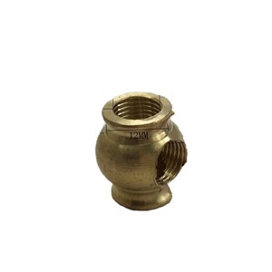 Raccord en T en laiton pur M10 à filetage interne pour tube de 10,5 mm, connecteur de raccordement pour luminaire - Product Image 5
